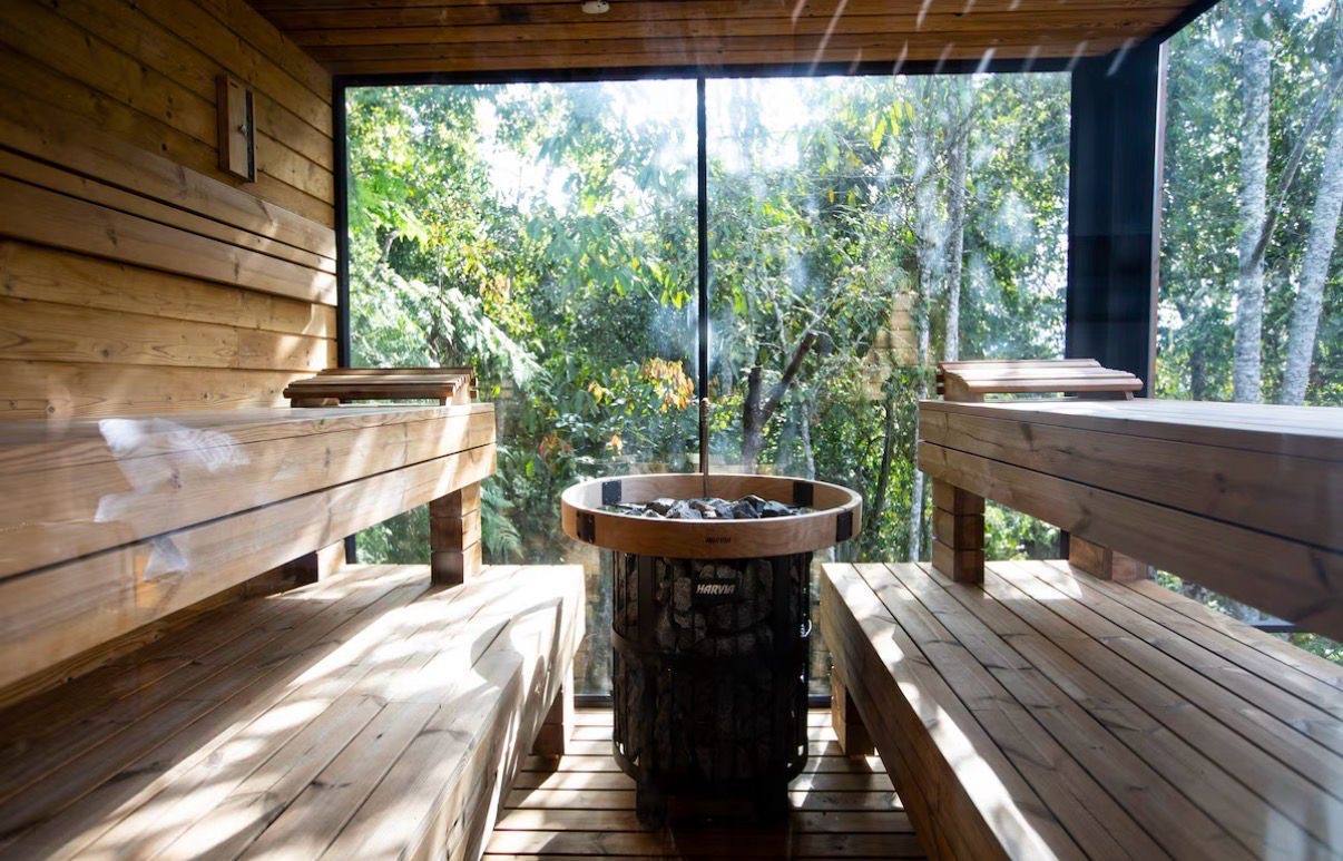 The sauna at The Anchor