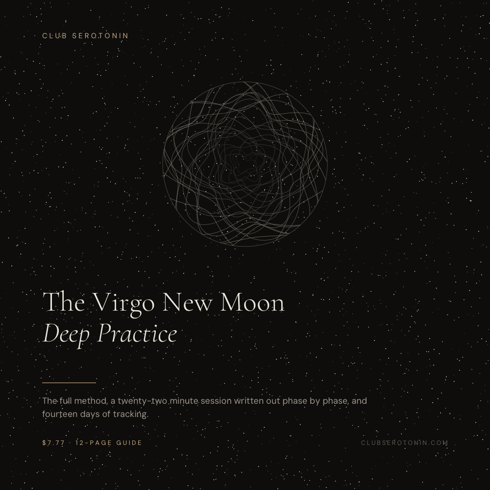 The Virgo New Moon Deep Practice cover